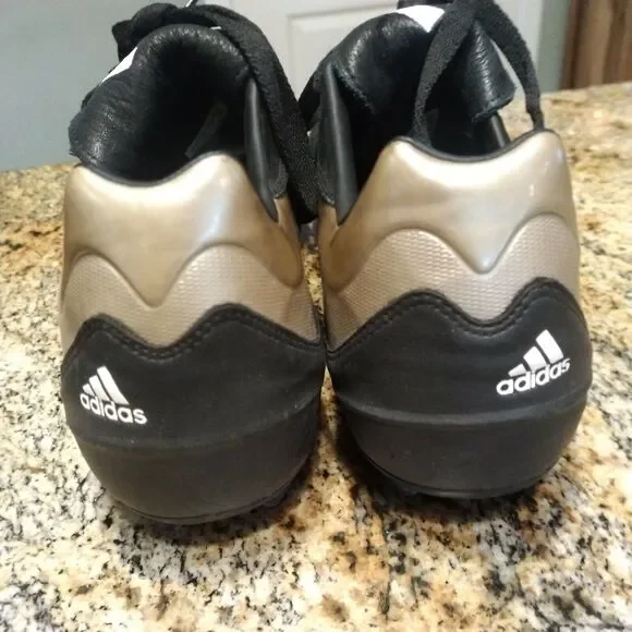 Rare Adidas Leira 2 TRX FG 519371 Gunmetal Brown Black Soccer Shoes Mens Sz 10.5